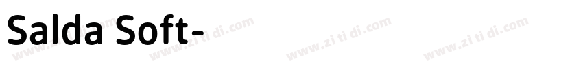 Salda Soft字体转换